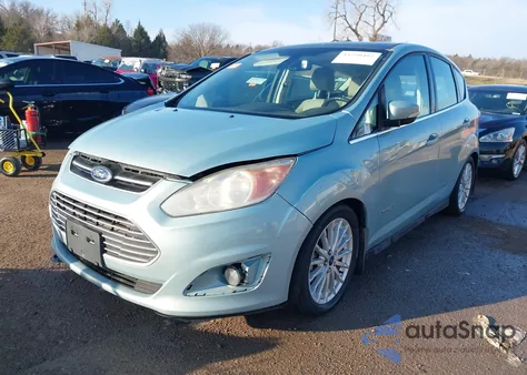 2013 Ford C-Max Hybrid Sel из США, поврежденный, VIN 1FADP5BU0DL516069